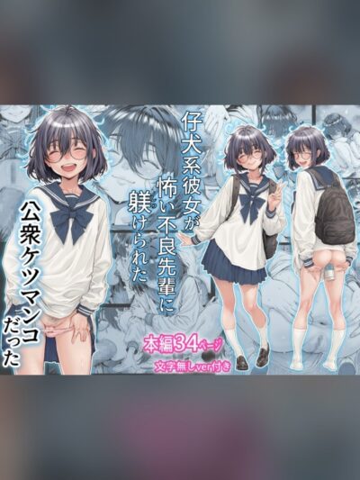 仔犬系彼女は怖い不良先輩に躾けられた公衆ケツマンコだった