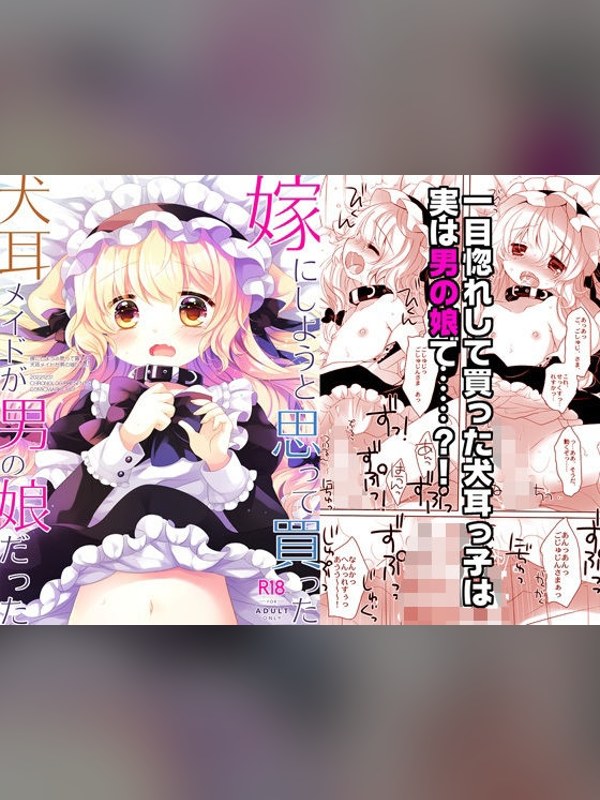 【マンガ】嫁にしようと思って買った犬耳メイドが男の娘だったは買い？レビューと評価まとめ｜DLsite同人